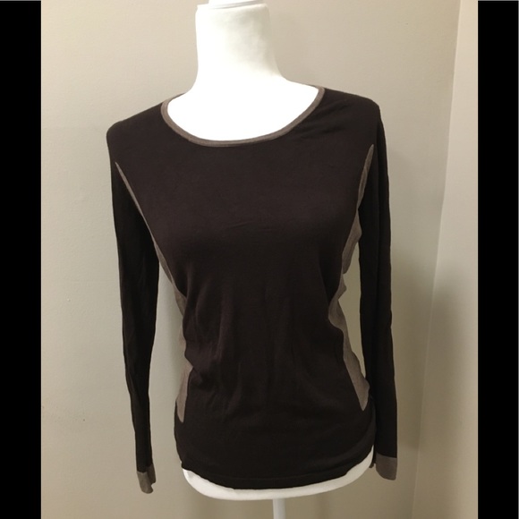 Gerard Darel Brown thin sweater - Picture 1 of 3